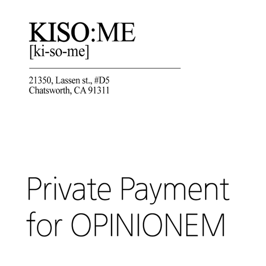 3PL Service fee for OPINIONM