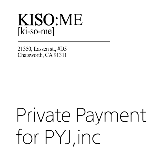 3PL Service fee for PYJ,inc